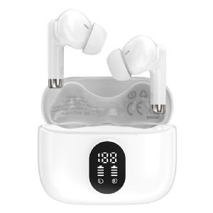 Maplin Wireless Bluetooth V5.4 Soft Fit Earbuds with USB-C Charging Case - White Maplin Wireless Bluetooth V5.4 Soft Fit Earbuds with USB-C Charging Case - White