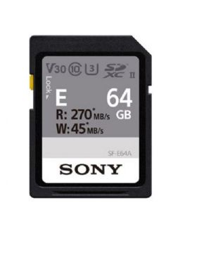 Sony 64Gb SDXC UHS-II E Series Professional Memory Card SF-E64A