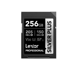 Lexar SD Silver Plus UHS-1 256GB V30 R205/W150MB/s