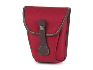 Billingham AVEA 8 End Pocket Burgundy Canvas / Chocolate Leather (Chocolate Lining)