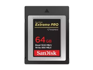 Sandisk Extreme Pro 64GB CFexpress Type B (1500MB/Sec) Memory Card Sandisk Extreme Pro 64GB CFexpress Type B (1500MB/Sec) Memory Card