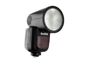 Godox V1 Round head flash with rechargeable battery - Canon fit