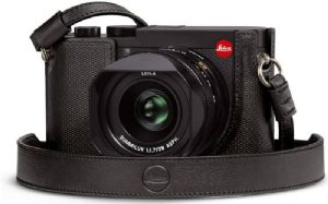 Leica Carrying strap Q, leather Black