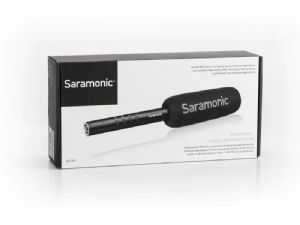 Saramonic SR-TM1 11" Professional Directional XLR Shotgun Condenser Microphone with Rechargeable Lithium-Ion Battery