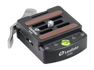 Leofoto LR-50 + NP-50 Lever Release Clamp + QR Plate