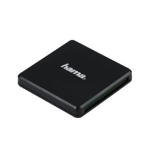 Hama USB 3.0 Multi Card Reader, for SD, MicroSD and CF Cards (black)