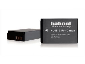 Hahnel HL-E12 battery ( replaces Canon LP-E12 )