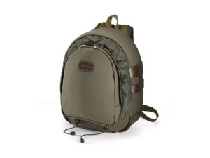 Billingham 25 Rucksack Sage FibreNyte / Chocolate Leather (Olive Lining)