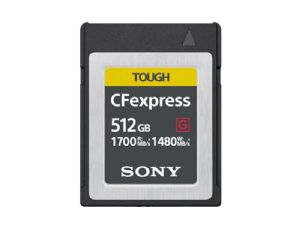 Sony 512GB CFexpress Type B TOUGH Memory Card CEB-G512 Sony 512GB CFexpress Type B TOUGH Memory Card CEB-G512