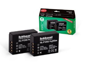 Hahnel HL-F126s Battery TWIN Pack for Fujifilm camera