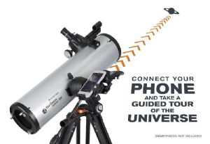 Celestron StarSense Explorer DX 130AZ Smartphone App-Enabled Newtonian Reflector Telescope