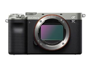 Sony A7C Full frame mirrorless camera body in silver finish Sony A7C Full frame mirrorless camera body in silver finish