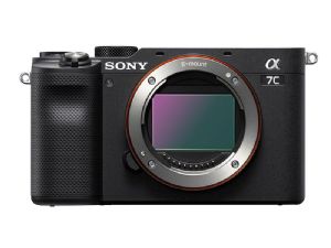 Sony A7C Full frame mirrorless camera body in black finish