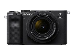 Sony A7C Full frame mirrorless camera with FE 28-60mm lens - Black Sony A7C Full frame mirrorless camera with FE 28-60mm lens - Black