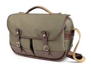 Billingham Mini Eventer Sage FibreNyte / Chocolate Leather (Olive Lining)