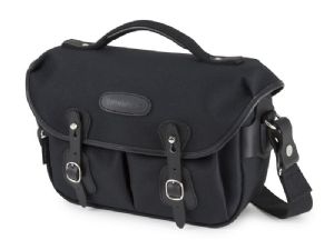 Billingham Hadley Small Pro Black Fibrenyte / Black Leather (Olive Lining)