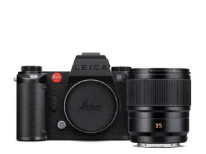 Leica SL3-S kit with Summicron-SL 35 f/2 ASPH., black anodized finish Leica SL3-S kit with Summicron-SL 35 f/2 ASPH., black anodized finish