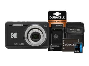 Kodak PIXPRO FZ55 | Digital Camera - Black - All In One Bundle Kodak PIXPRO FZ55 | Digital Camera - Black - All In One Bundle