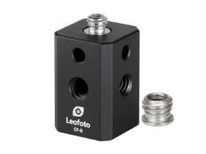 Leofoto CF-8 Female Multi Threaded Adapter Block Leofoto CF-8 Female Multi Threaded Adapter Block
