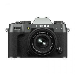 Fujifilm X-T50 Charcoal Silver with XC15-45mm f3.5-5.6 OIS PZ Lens Fujifilm X-T50 Charcoal Silver with XC15-45mm f3.5-5.6 OIS PZ Lens