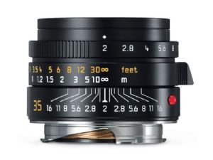 Leica Summicron-M 35mm f/2 ASPH. - Black - Demonstration model only in stock
