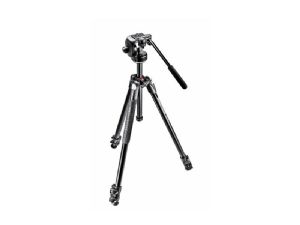 Manfrotto 290 Xtra Alu 3-Section Tripod Kit with 128RC Fluid Head