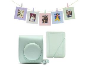 Fujifilm INSTAX Mini 12 Accessory Kit Mint-Green Fujifilm INSTAX Mini 12 Accessory Kit Mint-Green