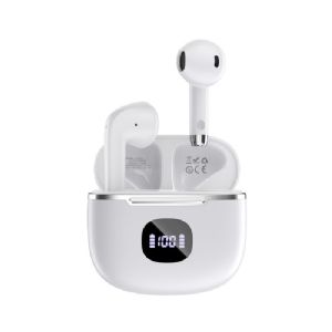 Maplin Wireless Bluetooth V5.3 Classic Fit Earbuds with USB-C Charging Case - White Maplin Wireless Bluetooth V5.3 Classic Fit Earbuds with USB-C Charging Case - White