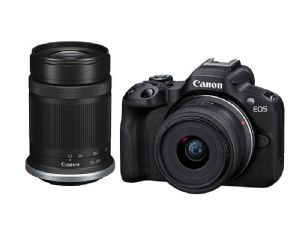 Canon EOS R50 With RF-S 18-45mm And RF-S 55-210mm Twin Lens Kit