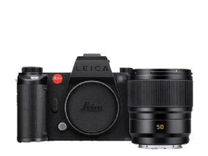 Leica SL3-S kit with Summicron-SL 50 f/2 ASPH., black anodized finish