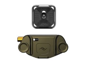 Peak Design Capture Clip V3 with Standard Plate - Kelp Peak Design Capture Clip V3 with Standard Plate - Kelp