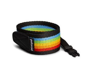 Polaroid Rainbow Camera Strap (Black)