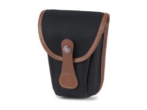 Billingham AVEA 7 End Pocket Black FibreNyte / Tan Leather (Olive Lining)