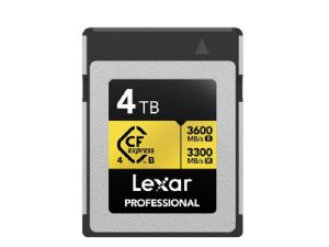 Lexar 4TB CFexpress PRO Type B GOLD 4.0 series Memory Card