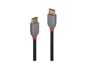 Misc Lindy 2m USB 2.0 Type C to C Cable, Anthra Line Misc Lindy 2m USB 2.0 Type C to C Cable, Anthra Line