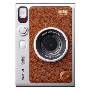 Fujifilm Instax Mini EVO Instant Camera Updated USB C version in Brown Fujifilm Instax Mini EVO Instant Camera Updated USB C version in Brown