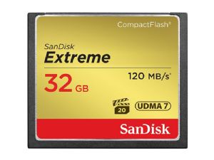 Sandisk Extreme 32GB Compact Flash 120MB/s UDMA 7