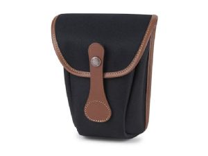 Billingham AVEA 8 End Pocket Black FibreNyte / Tan Leather (Olive Lining)