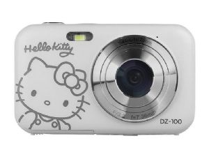 Yashica DZ-100 Hello Kitty Digital Compact Camera - White
