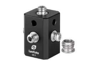 Leofoto CF-7 Male Multi Threaded Adapter Block