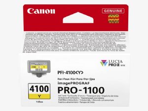 Canon PFI-4100Y Yellow Ink Cartridge Canon PFI-4100Y Yellow Ink Cartridge