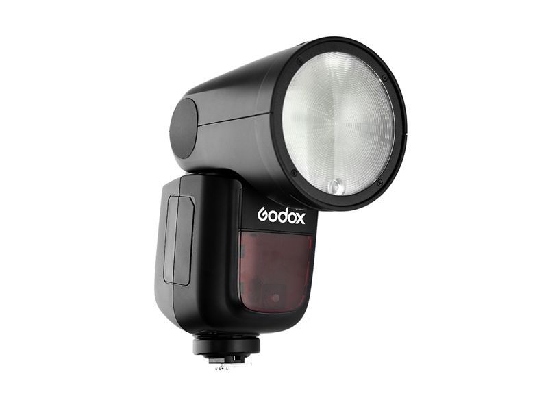 Godox V1 Round head flash with rechargeable battery - Fujifilm fit