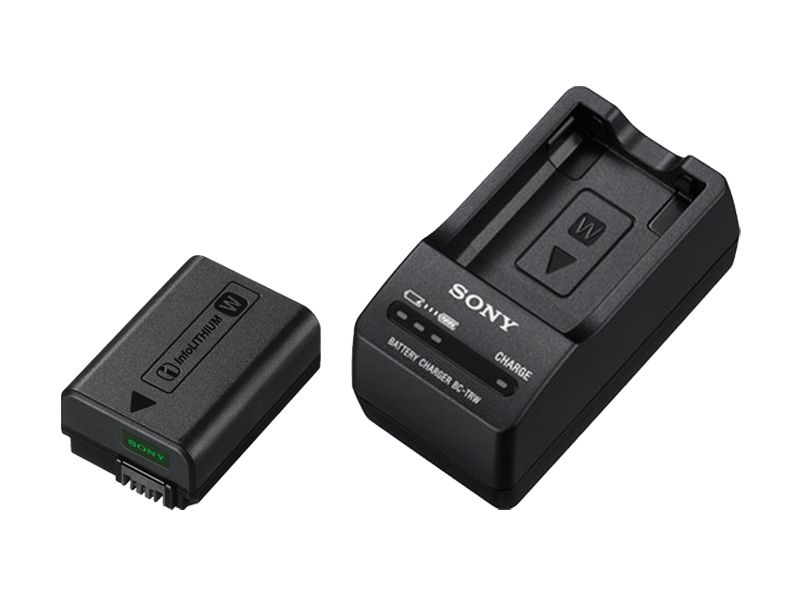 Sony NP-FW50 InfoLITHIUM W Type Rechargeable Battery + BC-TRW Battery