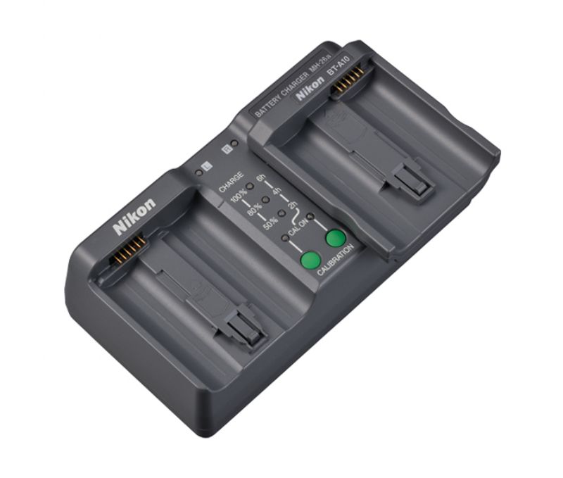 Nikon MH-26a Charger with Adapter BT-A10 (for the Nikon D6, D5, D4s, D4, D3, D3s & D3x DSLRs plus the D850 & D810 DSLRs with Grip etc attached)