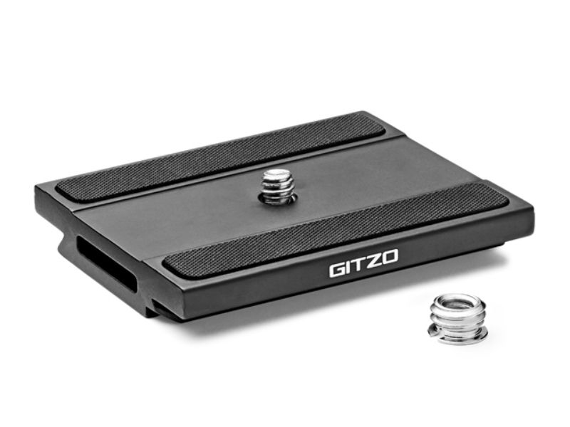 Gitzo GS5370DR Quick Release Plate Aluminum  D With Rubber