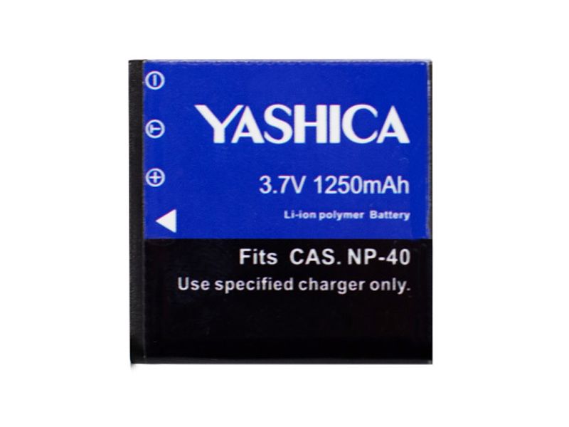 Yashica Li-ion Battery 3.7V / 1250mAh (NP-40) for City 100/200/300