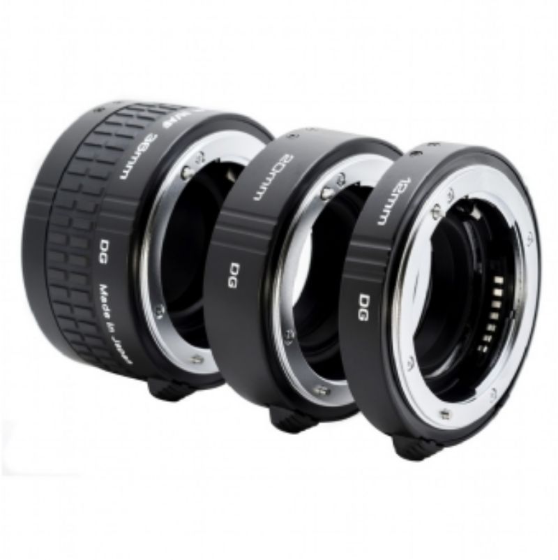 20 mm 36 mm Ligero Resistente y Duradero para Nikon F Mount DSLR MK-N-AF1-B Entatial Tubo de Lente de extensión Macro de Enfoque automático 12 mm 