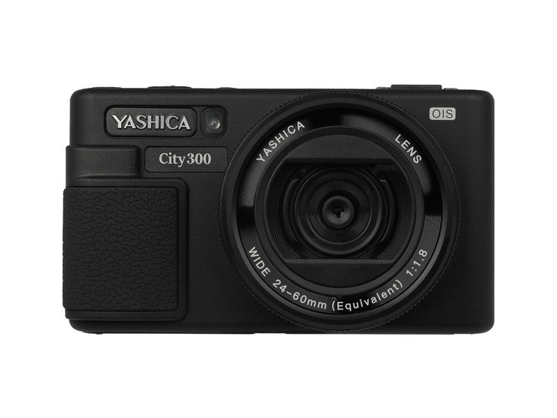 Yashica City 300 Digital Camera Black with Flash Unit
