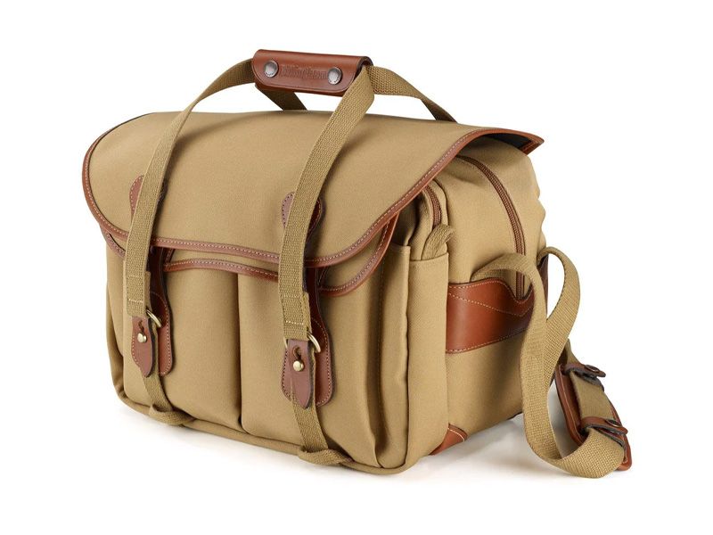Billingham 335 Camera Bag Khaki Canvas / Tan Leather (Olive Lining)
