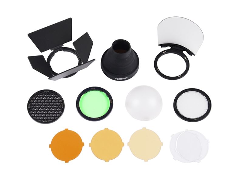 Godox Godox R1Round RGB Mini Creative LED Portable Light Round Head Accessory Kit PRO 
